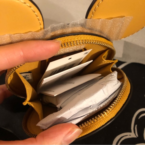 Coach x Disney Mickey Mouse Coin Case - Picture 6 of 8